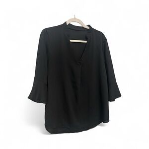 Elegant Black Women's Top